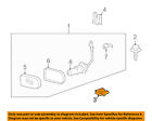 0049945545 Foglight Fog Driving Light Lamp Assembly Nut