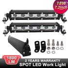 03iled18s Unbranded Slim Led Light Bar Work Lamp Spot Offroad Suv