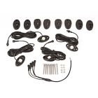 11232.39 Rugged Ridge Led Rock Light Kit Fits Wrangler 804314290887