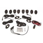 11232.40 Rugged Ridge Led Rock Light Kit Fits Wrangler 804314292805