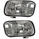 13454125 Aftermarket Products Set Of Clear Lens Fog Light For Ram