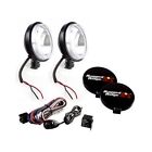 1520758 2 Rugged Ridge Halogen Lights Round Dia Clear Lens 804314221157