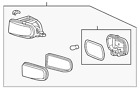 170-820-02-56-64 Genuine Fog Lamp
