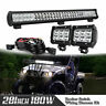 180w-2p18w-wm-8 Turbo Sii Dot Approved Led Work Light Bar For Boat