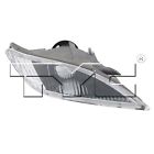 19-5873-00-1 Tyc Fog Light Certified Right Fits Toyota Sienna 762405679280