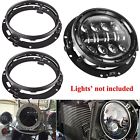 190093161822 Sunydeal Inch Led Headlight Adapter Mounting Ring Bracket