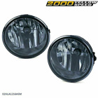 A-02hla1216asm 2 Smoke Lens Fog Light Fit For 2006-2010 Ford F-150 Lh And Rh With Bulbs New