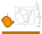 26916zt50a Nissan Oem Sentra Foglight Fog