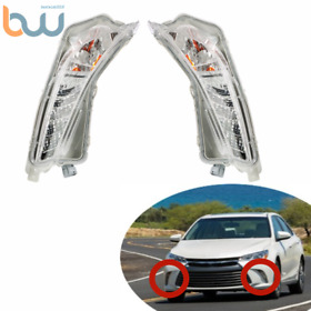 Bw784028th 2pcs Led Front Bumper Fog Light Daytime Running Lamps For Toyota Camry 2015-2017