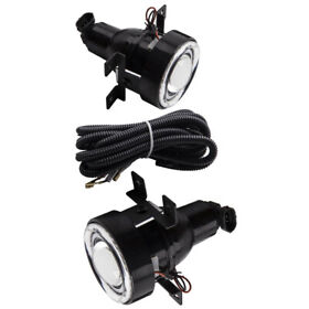 Qi2mdo 2pcs Led Projector Front Fog Lights Lamp Left And Right For Honda Civic 2016-2019