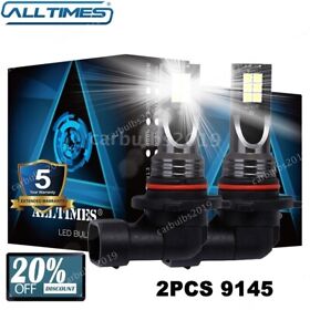 Cb-xs-0106-10 2x 9145 9005 H10 9140 Led Fog Driving Light Bulbs 6000k White Drl