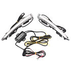 Gold-2015yf016 2x Led Daytime Running Light Drl Fog Driving Lamp For Ford Kuga Escape 2013-2015