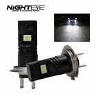 3-fog-a338-h7-6.5k-us B Nighteye Pair Led Fog Light Bulb Drl Replace Halogen White