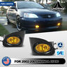 30-0084-12 Wolfstorm Fog Lights For Honda Civic Replacement Lamp 731694719311