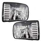 Xw4z-15200-ca 3225-0117lr Brock Lincoln Ls Set Of Fog Lights Rectangular Lens