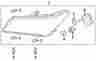 33100-tz5-a01 33100tz5a01 Acura Genuine Oem Headlamp Assy