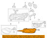 33902svaa51zd Honda Oem Civic Foglight Fog Driving Light Bezel Right