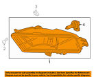 33951t1wa11 Honda Oem 15-16 Cr-v-foglight