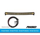 34004 Rigid Industries Radiance Curved Inch Led Light Bar With Amber
