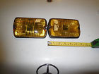 35-20-07 Cibie Series Amber Fog Lens Assemblies Pair Genuine Nos Including