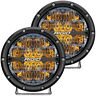 36206 Rigid Industries Led Drive Beam Amber Backlight Pair 849774033544