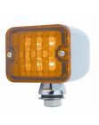 39192 United Pacific Light Assembly Led Amber Chrome Housing Each