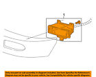 3c5z15200aa Ford Oem-fog Light-foglight Driving