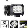 4333219066 Aaiwa Led Light Bar Fog Lights Driving Pcs 608807585814