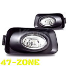 47ctwj30-0001-09 For Acura Tsx Clear Lens Chrome Housing Bumper Fog Lights