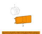 4806357aa Mopar Dodge Chrysler Oem