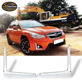 4caroption 842961169057 Fits 16-17 Subaru Xv Crosstrek Led Drl White Daytime Running Driving Fog Lights