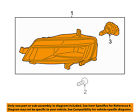 510941661d Volkswagen Vw Oem Golf Lamp Left