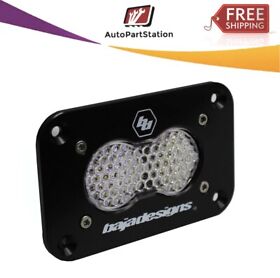 541006 Baja Designs S2 Sport 1130 Lumens Work Scene Led Light Clear Flush Mount