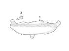 55112639aa Mopar Chrysler Oem Fog Light