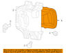 5l3z15200a Ford Oem Foglight Fog Light Driving And Lens