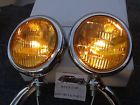 768941 6-volt Fog Lights New Pair Of Volt Small Vintage Style Type