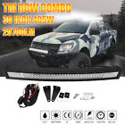 609876726016 Autohaux Curved Led Light Bar Spot Flood Combo