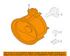 63172993525 Bmw Oem 13-15 X1-foglight