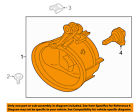 63177311352 Bmw Oem 08-14 X6-foglight