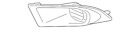 6405a153 Mitsubishi Genuine Eclipse Bezel