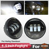 6461345429156 Bestdeal Led Passing Lights Black Fog Spot Lamp