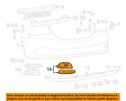 68100699aa Mopar Chrysler Oem Front