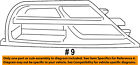 68203014ac Mopar Chrysler Oem Front Bumper Grille Right