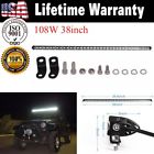 108w 699983893107 Carbole Spot Flood Led Work Light Bar Offroad
