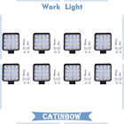 710826807621 Catinbow Flood Square Work Light Bar Offroad Fog