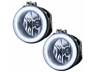 7124-001 Oracle Lighting White Led Halo Foglights For Dodge 712400120140