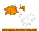 812200w031 Toyota Lexus Oem Fog Driving Light 812200w031 Toyota Lexus Oem Fog Driving Light