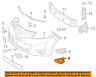 814810d140 Toyota Oem Front Bumper Fog Driving Light Bezel Right