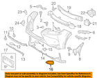 8148178010 Toyota Lexus Oem Front Fog Light Bezel Trim Right