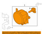 8321a545 Mitsubishi Oem 14-15 Mirage-foglight